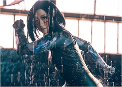 Bản Cosplay Alita siêu thực trong Thiên Thần Chiến Binh