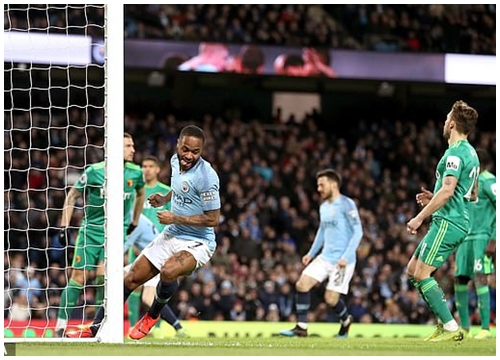 Sterling lập hat-trick giúp Man City đánh bại Watford, vững ngôi đầu bảng