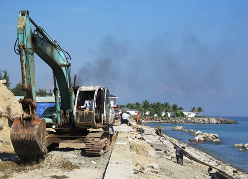 Vì sao xuất hiện đảo cát ở biển Hội An?