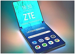 ZTE làm smartphone gập lại, đẹp hơn Galaxy Fold và Mate X?