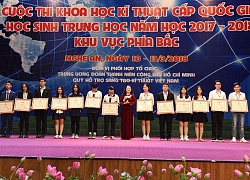 15 dự án đạt giải nhất cuộc thi Khoa học kỹ thuật khu vực phía Bắc