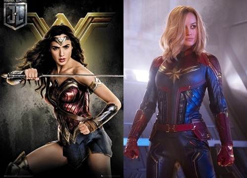 Mặc kệ khán giả so sánh, 'chị đẹp' Gal Gadot vẫn vui vẻ chúc mừng Brie Larson với thành công của 'Captain Marvel'