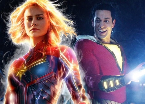 Nhà DC tung chiêu 'đá xoáy' Captain Marvel trước ngày 'Shazam!' ra mắt