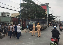 Về ăn cơm với vợ, chồng bị xe tải cán tử vong