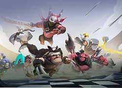 Auto Chess Mobile mở trang chủ tiếng Anh, cho phép đăng ký bằng e-mail