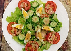 Cách làm món salad sốt mè rang