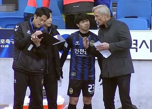 Công Phượng khó lòng có đất diễn nếu Incheon United cứ đá thế này