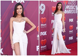 Diện váy xẻ cao, Madison Beer hớ hênh 'lộ điểm nhạy cảm' trên thảm đỏ