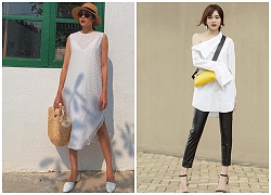 Đụng độ gam màu trắng trong street style tuần này, 2 hot mom Hà Tăng - Đặng Thu Thảo chiếm sóng trong street style tuần này