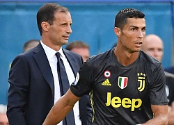 HLV Max Allegri bất ngờ gạch tên Ronaldo ở vòng 28 Serie A