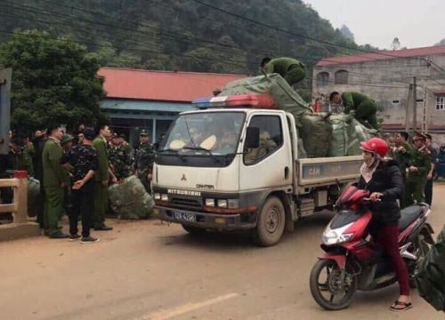 Hơn 130 chiến sĩ công an ngăn chặn hàng tấn hàng nhập lậu