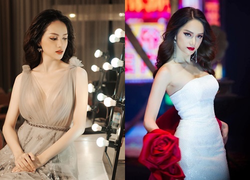 Là hoa hậu hot nhất hiện nay, Hương Giang được chọn làm vedette cho show thời trang lớn