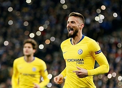 Lập hattrick giúp Chelsea thắng Dinamo Kiev, 'chân gỗ' Giroud sánh ngang với Messi