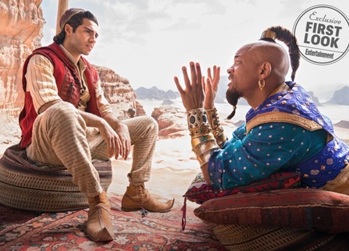 Sau trailer 'Aladdin 2019' đầu tiên, nhân vật Thần Đèn của Will Smith bắt đầu nhận được phản ứng tích cực từ khán giả!