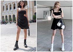 Váy dây mát mẻ, đồ bánh bèo lên ngôi street style sao Việt tuần qua