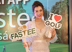 Á hoàng Golf Queen Hải Anh sang trọng quyến rũ tại sự kiện mới