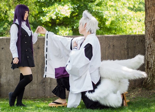 Bộ ảnh cosplay siêu "romantic" Shirakiin Ririchiyo (Inu x Boku SS)