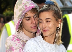 Justin Bieber và vợ âu yếm trong công viên