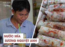 Nước mía Sương Nguyệt Ánh, địa điểm ăn vặt cực hot của người trung niên