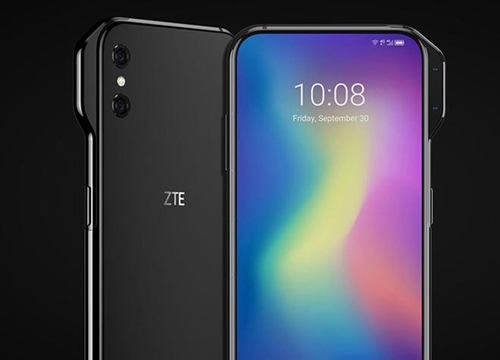 Ý tưởng thiết kế ZTE Axon V với camera selfie độc nhất vô nhị