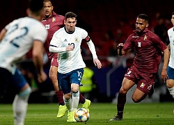 Argentina thua Venezuela 1-3 trong ngày Messi trở lại