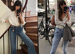 3 cách mặc quần jeans sang chảnh như 1 quý cô Pháp chính hiệu