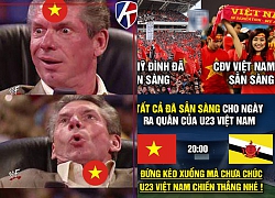 Dân mạng chế ảnh cổ vũ U23 Việt Nam đấu U23 Brunei