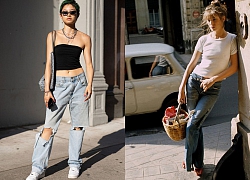 Sau bao thăng trầm, xu hướng quần jeans cạp trễ đã trở lại!