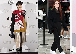 Seoul Fashion Week: Luna f(x) mặc như đi tập gym, makeup già như cô của Wendy (Red Velvet) dù chỉ hơn đúng 1 tuổi