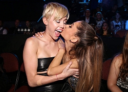 Thân thiết đến mức này, sao vẫn chưa thấy sản phẩm hợp tác Miley Cyrus và Ariana Grande?