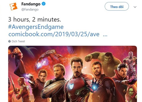 "Endgame" sẽ dài hơn 3 tiếng, fan đòi "đóng bỉm" đi xem để không mất cảnh phim nào