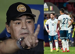 Maradona lại lấy cớ Argentina thua trận để chỉ trích Messi