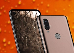 Motorola One Vision lộ ảnh render với màn hình "đục lỗ", camera 48 MP