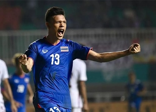 'Thần đồng' vừa ghi 5 bàn thắng sau 2 trận của U23 Thái Lan là ai?