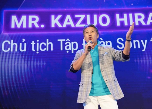 Chủ tịch Kazuo "Kaz" Hirai sẽ rời Sony sau 35 năm gắn bó