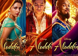 Disney tung poster mới &#8216;xinh lung linh&#8217; từ dàn nhân vật chính &#8216;Aladdin&#8217;