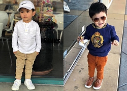 Mới 2 tuổi, con trai Đan Trường đã đầy quần áo hàng hiệu, xứng danh "Rick Kid"