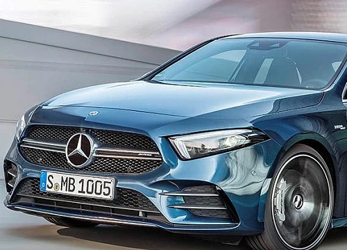 Ra mắt Mercedes-AMG A 35 Saloon mới: Sedan thể thao nhỏ mà chất