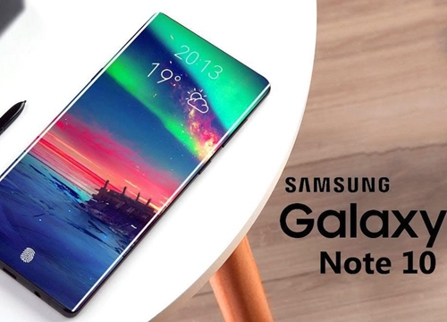 Samsung Galaxy Note 10 ra mắt vào tháng 8, thiết kế không phím bấm?