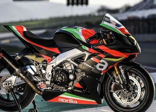 Soi mô tô đua "hàng khủng" Aprilia RSV4 X giá 1,04 tỷ