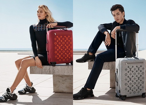 Chân dài Karlie Kloss và Ngô Diệc Phàm góp mặt trong bộ ảnh thời trang của Louis Vuitton