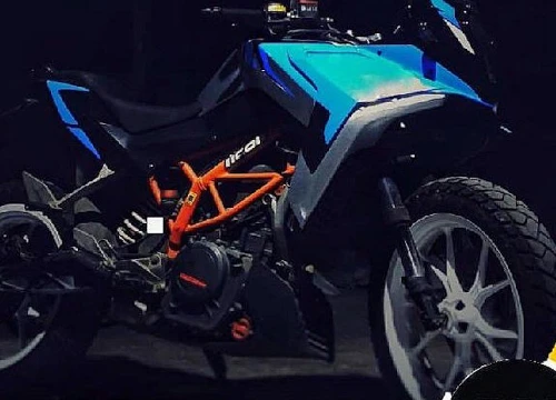 Độ KTM 390 Duke thành mô tô adventure chỉ với 1 tiếng và gần 7 triệu