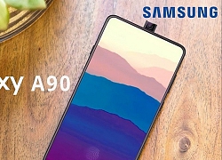 Galaxy A90 sẽ có thiết kế camera selfie bật lên, vân tay dưới màn hình