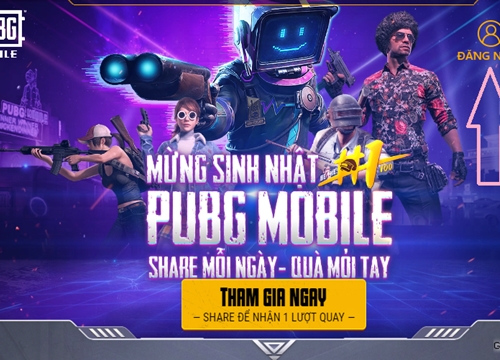 Hướng dẫn chi tiết tham gia sự kiện 'Vòng Quay Ngập Thính' trong tựa game PUBG Mobile