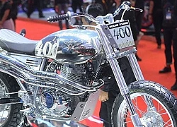 "Lóa mắt" với mô tô giá rẻ GPX Legend 400 FTR dựa trên Honda CB400SS