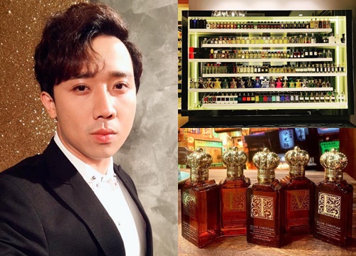 BST nước hoa "khủng" ít ai biết của Trấn Thành: trên dưới 200 chai, lọ đắt nhất có giá lên tới 40 triệu