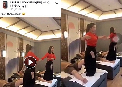 Cộng đồng mạng xôn xao với kiểu massage "con bướm xuân"