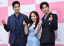 Họp báo 'Her Private Life': Park Min Young xinh tựa nữ thần bên Kim Jae Wook - Ahn Bo Hyun