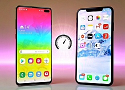 iPhone XS Max đọ thời lượng sử dụng với Galaxy S10+