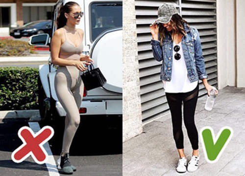 Mắc 6 lỗi mặc quần legging dưới đây thì nên bỏ ngay nếu không muốn mình bị "kém duyên" tệ hại